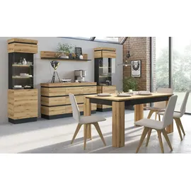 möbel jack Vitrine Corte 60 x 40 x 201 cm Braun