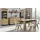 möbel jack Vitrine Corte 60 x 40 x 201 cm Braun