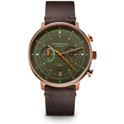 STERNGLAS - HAMBURG CHRONO - Bronze - vintage mokka / 42mm