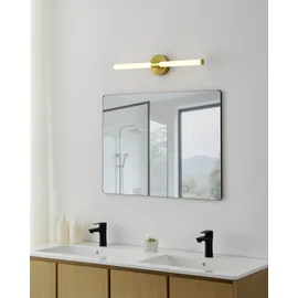 EGLO Spiegelleuchte Ramola, Spiegellampe - Stahl - LED - 11W - IP44, L 60 cm