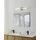 EGLO Spiegelleuchte Ramola, Spiegellampe - Stahl - LED - 11W - IP44, L 60 cm