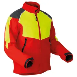Forst- und Schnittschutzjacke "StretchAIR" Klasse 1 rot - XL - Rot
