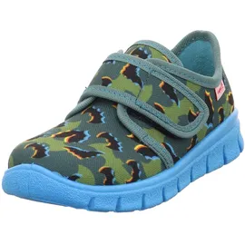 superfit Hüttenschuhe Grün/Mehrfarbig 26