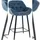 CLP Barhocker 54 x 93,5 x 57,5 cm Blau