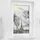 Lichtblick Fensterfolie Paris, 1 St., blickdicht, strukturiertKlebepunkte, selbstklebend, Sichtschutz schwarz-weiß, Fensterfolie, 30978430-4