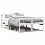 vidaXL Seniorenbett 150 x 200 cm Weiß
