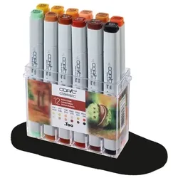 Layoutm. Copic Set Herb Stückfarben 12 Stück
