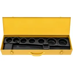 Stahlblechkasten mit Einlage für Schneidkluppe eva 3/8"-2"