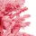 Beliani Weihnachtsbaum Farnham Rosa 210 cm