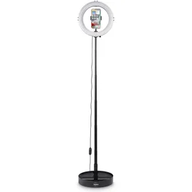 Hama LED Ringlicht mit Handy-Stativ, faltbar, 10,2 Zoll, LED Tischringlicht