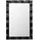 Costway Wandspiegel 106 x 71,5 cm Schwarz