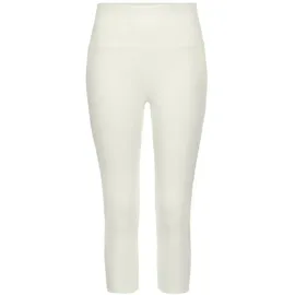 LASCANA Caprileggings Basic kniebedeckend Weiß 52/54