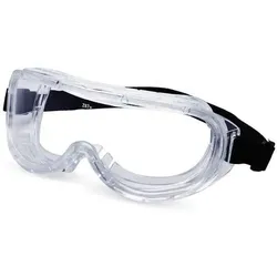 Medical Class I  PVC Schutzbrille Überbrille Anti-Fog transparent Gummiband Sicherheitsbrille  1 Stück