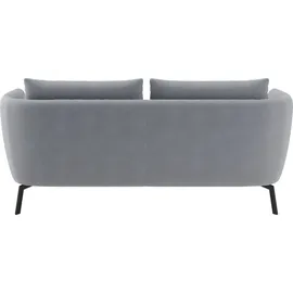 Schöner Wohnen Couch Baumwolle 3-Sitzer Grau