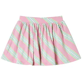 vidaXL Kinderrock Mädchenrock Kurzer Rock A-Linie Sommerrock Minirock Begonien-Rosa 116 - 116 (geeignet für 5-6 Jahre)