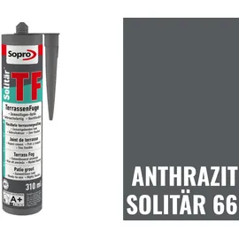 SOPRO BAUCHEMIE Solitär TF-STF Spezialfugenfüllstoff Terrassenfuge 310ml Sand/Anthrazit/Pflastergrau/Grau