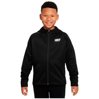 Nike Kinder B Tf Hoodie Fz GFX 1 T-Shirt, Schwarz/Weiß, 60