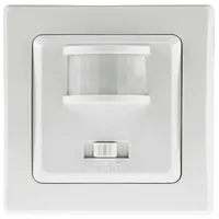 ChiliTec DELPHI Bewegungsmelder 160° Weiß LED geeignet, 250v Unterputz