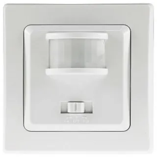 ChiliTec DELPHI Bewegungsmelder 160° Weiß LED geeignet, 250v Unterputz