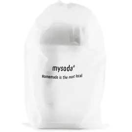 MySoda Ruby white + 2 PET-Flaschen + CO2-Zylinder