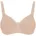 Spacer mit Bügel I Damen-BHS aus atmungsaktivem Spacer Material I Angenehmes Hautgefühl I Cups ohne Naht vorgeformt I Pure beige Stoff Obermaterial 50 Polyamid PA 30 Polyester PES 20 Elasthan EL BHs T-Shirt-BH