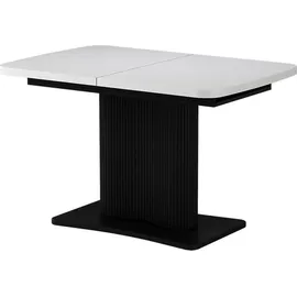 Vicco Fenaro 120 x 77,4 x 80 cm ausziehbar Weiß/Schwarz