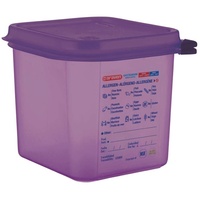 Araven GN1/6 Lebensmittelbehälter aus Silikon 2,6L