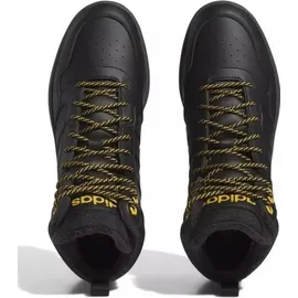 adidas Hoops 3.0 Mid Winterized Core Black / Core Black / Preloved Yellow 47 1/3