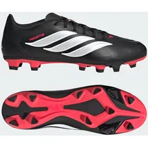 adidas Predator Club MG/FG Herren core black/cloud white/lucid red 42 2/3