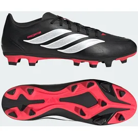adidas Predator Club MG/FG Herren core black/cloud white/lucid red 42 2/3