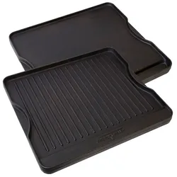 Camp Chef Gusseisen Grillplatte Wendeplatte 35x40 cm Outdoor Camping