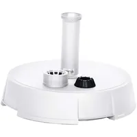 Siena Garden Betonständer rund 30 kg, weiß