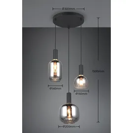 Trio T319830332 Pendelleuchte Diva E27