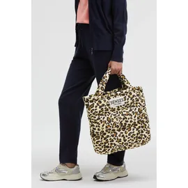 senses.the label SENSES.THE LABEL, Damen, Gr. B/H/T: 40cm x 45cm x 10cm, leo, Polyester, bedruckt, Taschen Beuteltasche