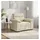 vidaXL Fernsehsessel 60 cm Leinen 52 x 84 x 77 cm Beige mit Rollen