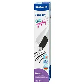 Pelikan Twist® Calligraphy Patronenfüller weiß B (breit)