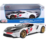 MAISTO 531390 - Sportwagen-Modell Weiß 1:18