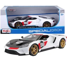 MAISTO 531390 - Sportwagen-Modell Weiß 1:18