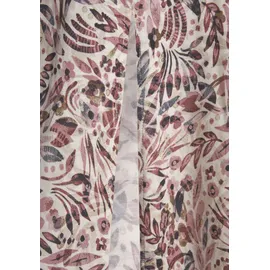 VIVANCE Maxikleid Floral Weiß/Creme/Mauve 40