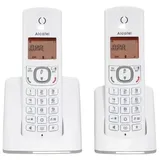 Alcatel F530 Duo Schnurloses Telefon Anruf Mobil Display Festnetz Tasten - Grau/Weiß