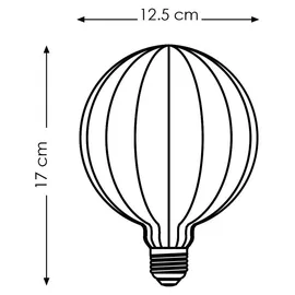 Home Sweet Home LED-Lampe G125 4W E27 warmweiß 1 St.
