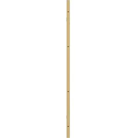 vidaXL Elijah Duschwand rechts 130 x 138 cm Gold transparent