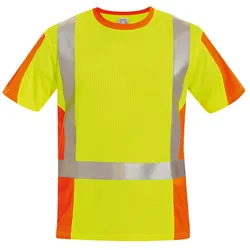 elysee Warnschutzshirt UTRECHT - leuchtgelb;leuchtorange - 3XL