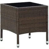 vidaXL Gartentisch 40 x 40 x 45 cm Braun