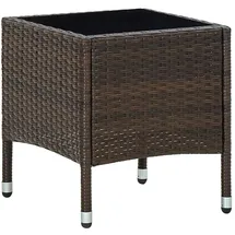 vidaXL Gartentisch 40 x 40 x 45 cm Braun