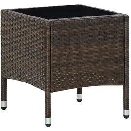 vidaXL Gartentisch 40 x 40 x 45 cm Braun