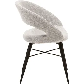 omg design »Marley« (Set) 2 Stk.mit modernem Cut-Out, Bouclé Bezug