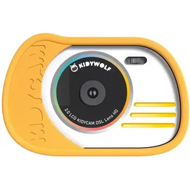 KIDYWOLF KIDYCAM-OR Foto- und Videokamera gelb