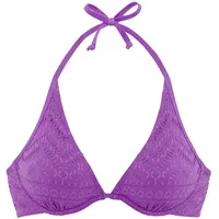 LASCANA Bikini-Top Damen Lila 44 Cup E