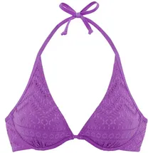 LASCANA Bikini-Top Damen Lila 44 Cup E